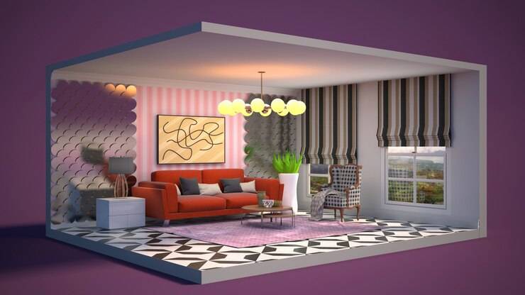 Дизайн интерьера в 3D