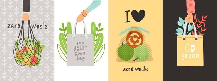 Универсальные пакеты с иллюстрациями